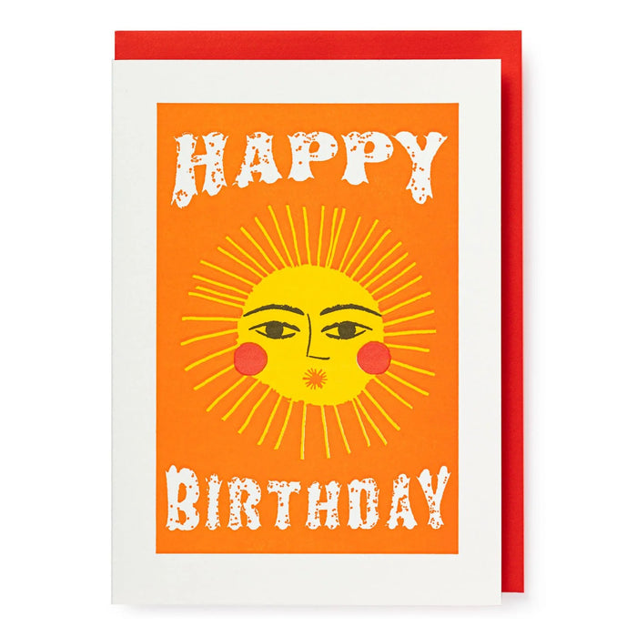 ARCHIVIST | Happy Birthday Sun | Birthday Card