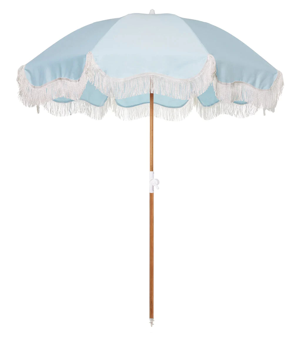 BUSINESS &amp; PLEASURE CO | PORTIMAO BEACH UMBRELLA | SANTORINI BLUE