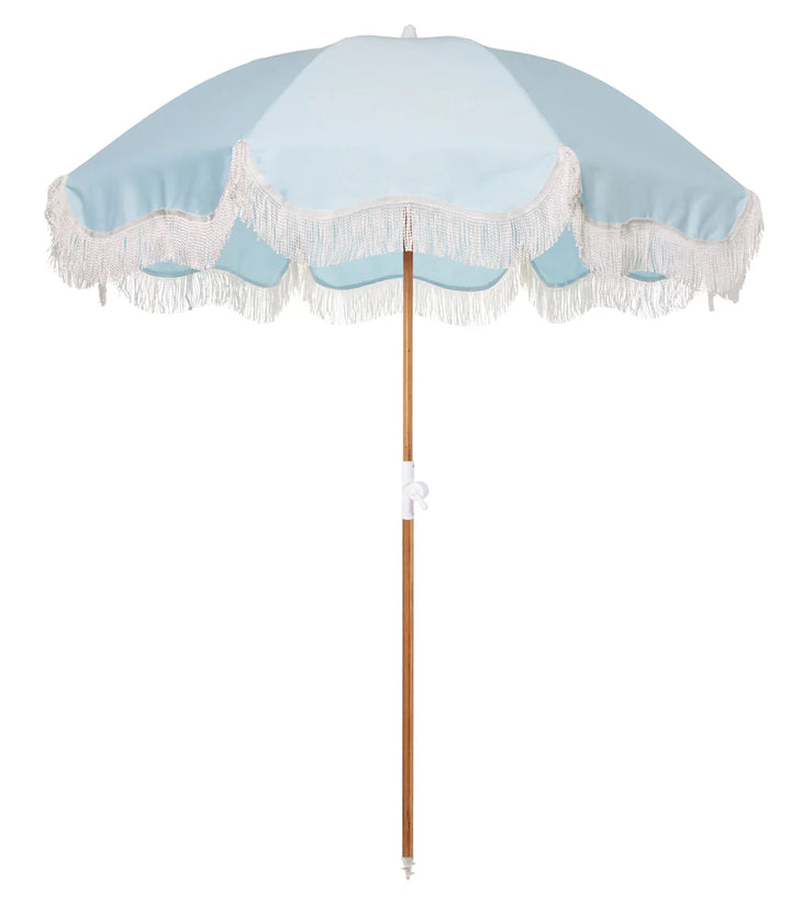 BUSINESS &amp; PLEASURE CO | PORTIMAO BEACH UMBRELLA | SANTORINI BLUE