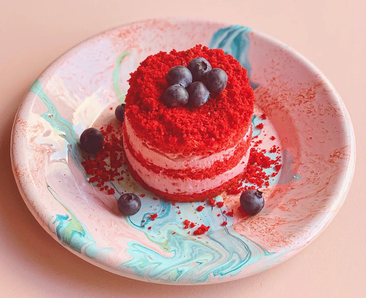 BORNN | Blush &amp; Tiffany Blue Mix Cookie Plate