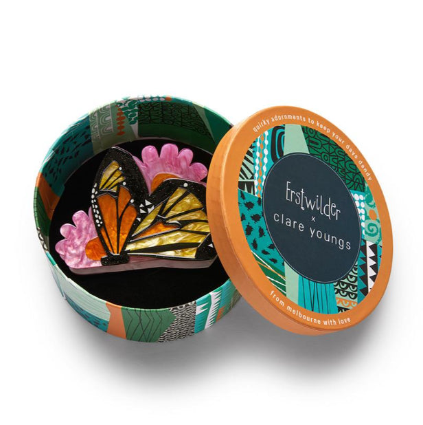 ERSTWILDER | HAIR CLIP | A Butterfly Named Flutter Hair Clip Claw