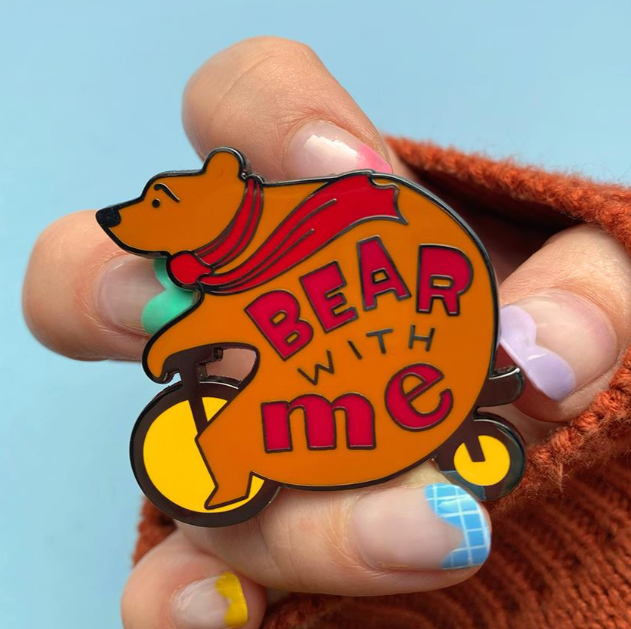 ERSTWILDER | 琺瑯別針 | Bear With Me 琺瑯別針