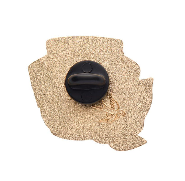 ERSTWILDER | ENAMEL PIN | Black Cherry Bounce Enamel Pin