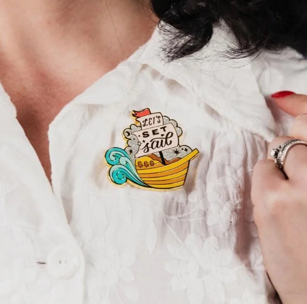 ERSTWILDER | ENAMEL PIN | Let&