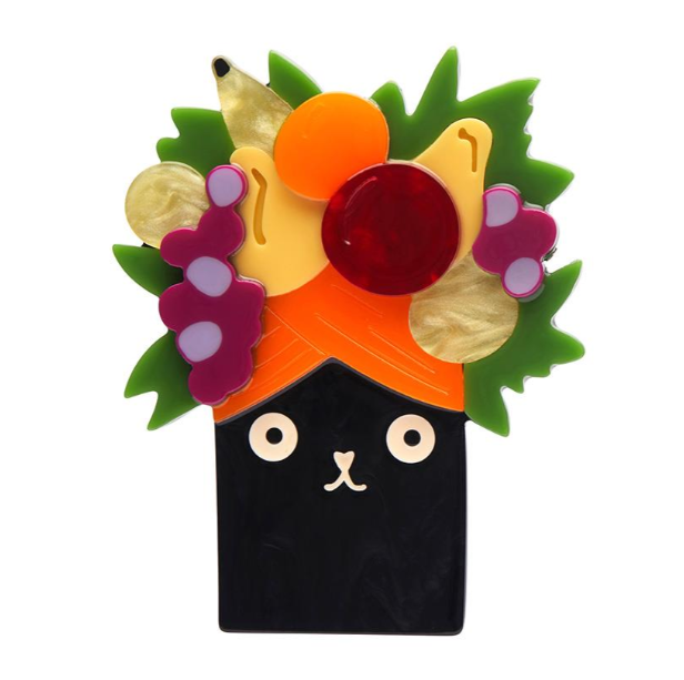 ERSTWILDER | BROOCHES | Catmen Miranda Brooch