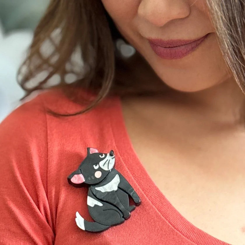 ERSTWILDER | BROOCHES | Tazzy the Devil Brooch