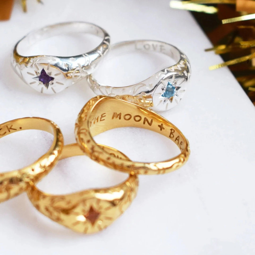 GOOD DAZE | RINGS | To The Moon Ring