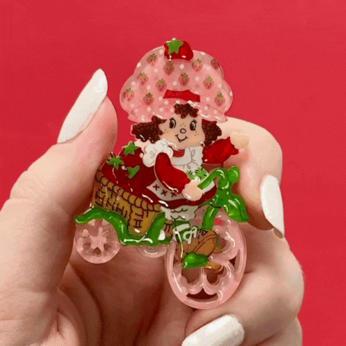 ERSTWILDER | BROOCH | Strawberry Adventures Await Brooch