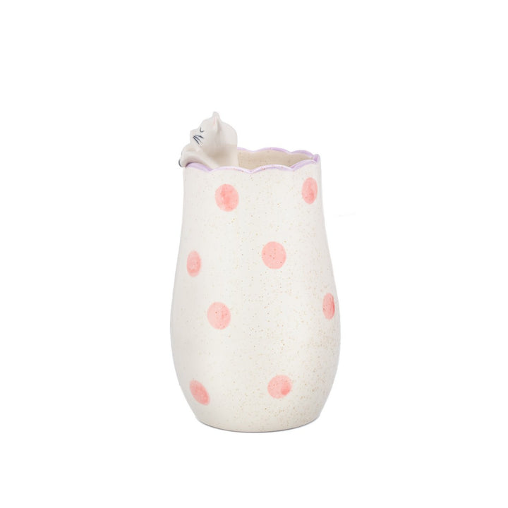 Peeking Cat Vase by Sass &amp; Belle — additional view 2