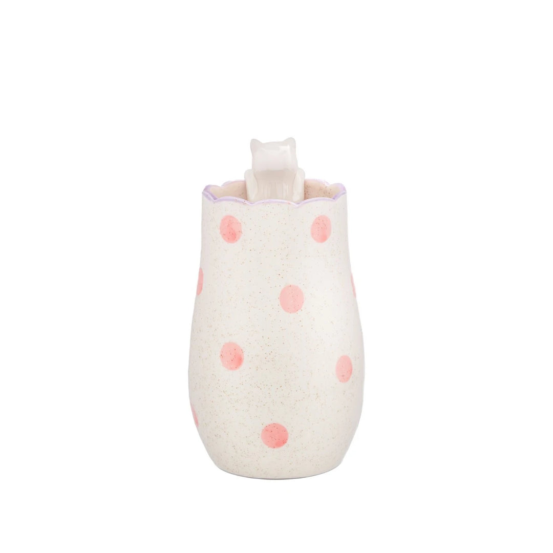 Peeking Cat Vase by Sass &amp; Belle — additional view 3