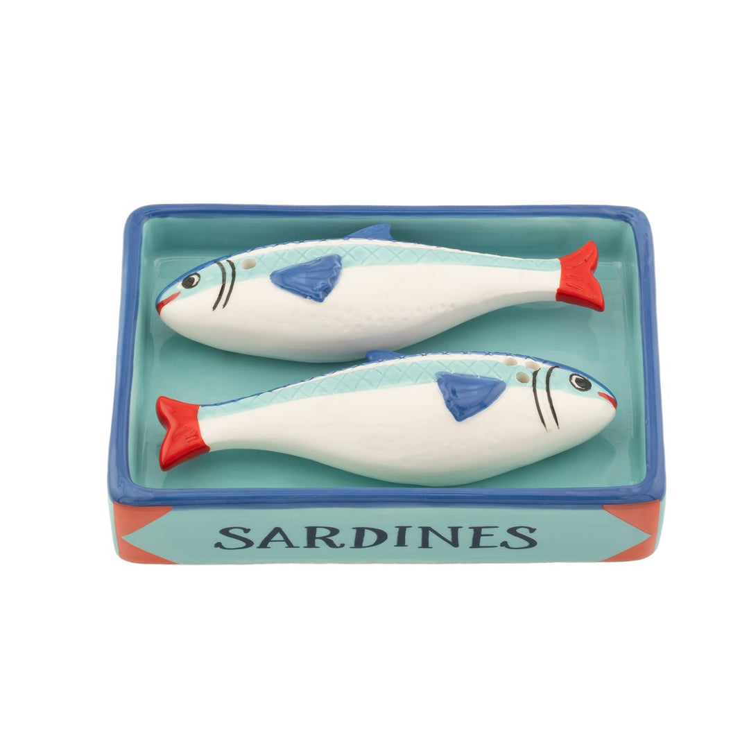 Sardine Salt & Pepper Shakers by Sass & Belle