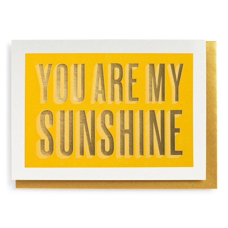 ARCHIVIST | You Are My Sunshine Greeting Card