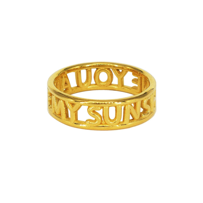 GOOD DAZE | RINGS | You Are My Sunshine Ring
