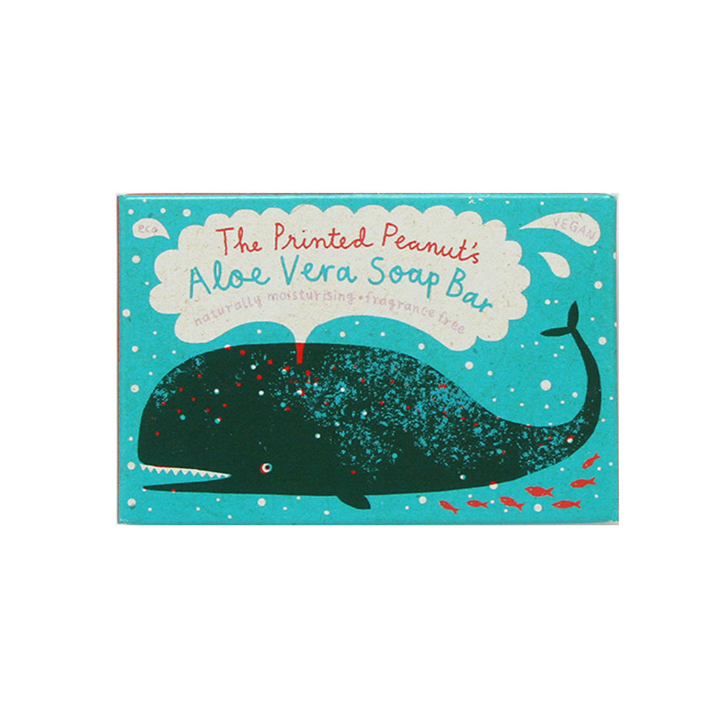Aloe Vera Natural Handmade Soap Bar by The Printed Peanut — product view