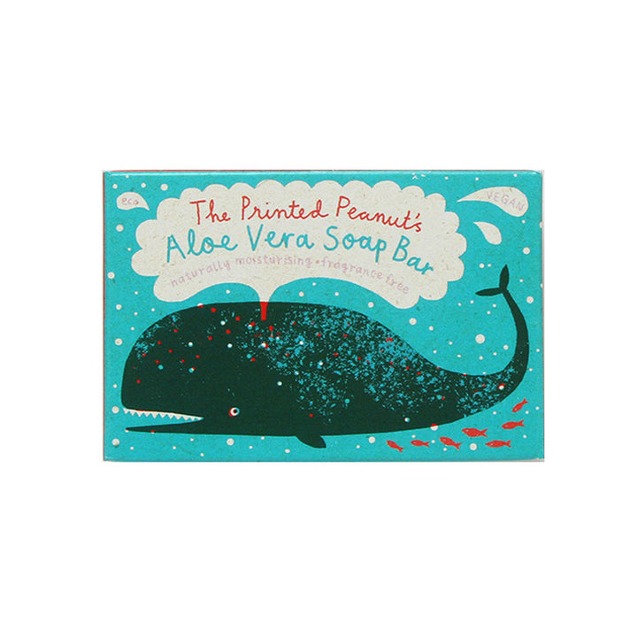 Aloe Vera Natural Handmade Soap Bar by The Printed Peanut — product view