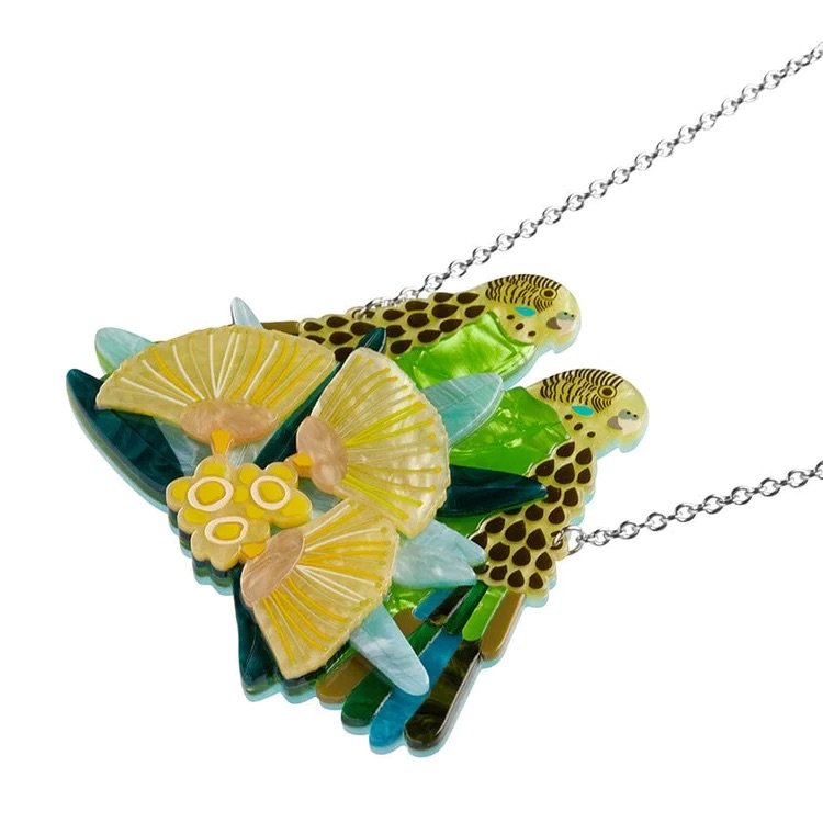 ERSTWILDER | NECKLACE | Perched Upon The Lilly Pillies Necklace