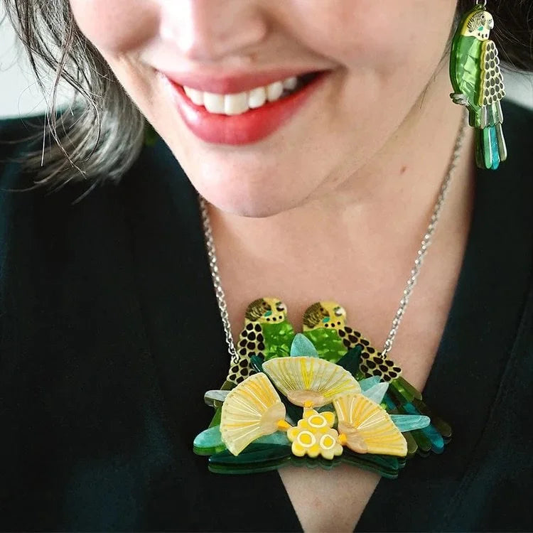 ERSTWILDER | NECKLACE | Perched Upon The Lilly Pillies Necklace