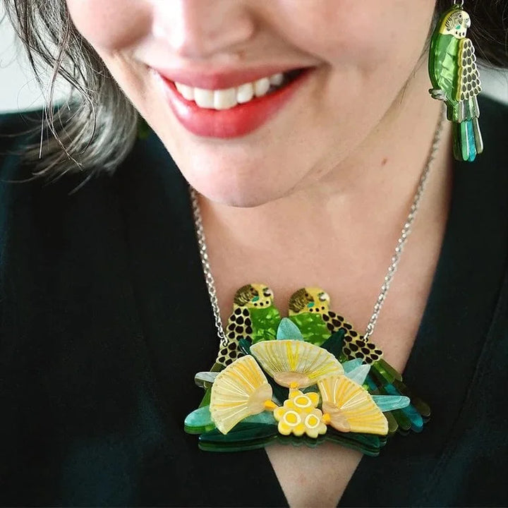 ERSTWILDER | NECKLACE | Perched Upon The Lilly Pillies Necklace
