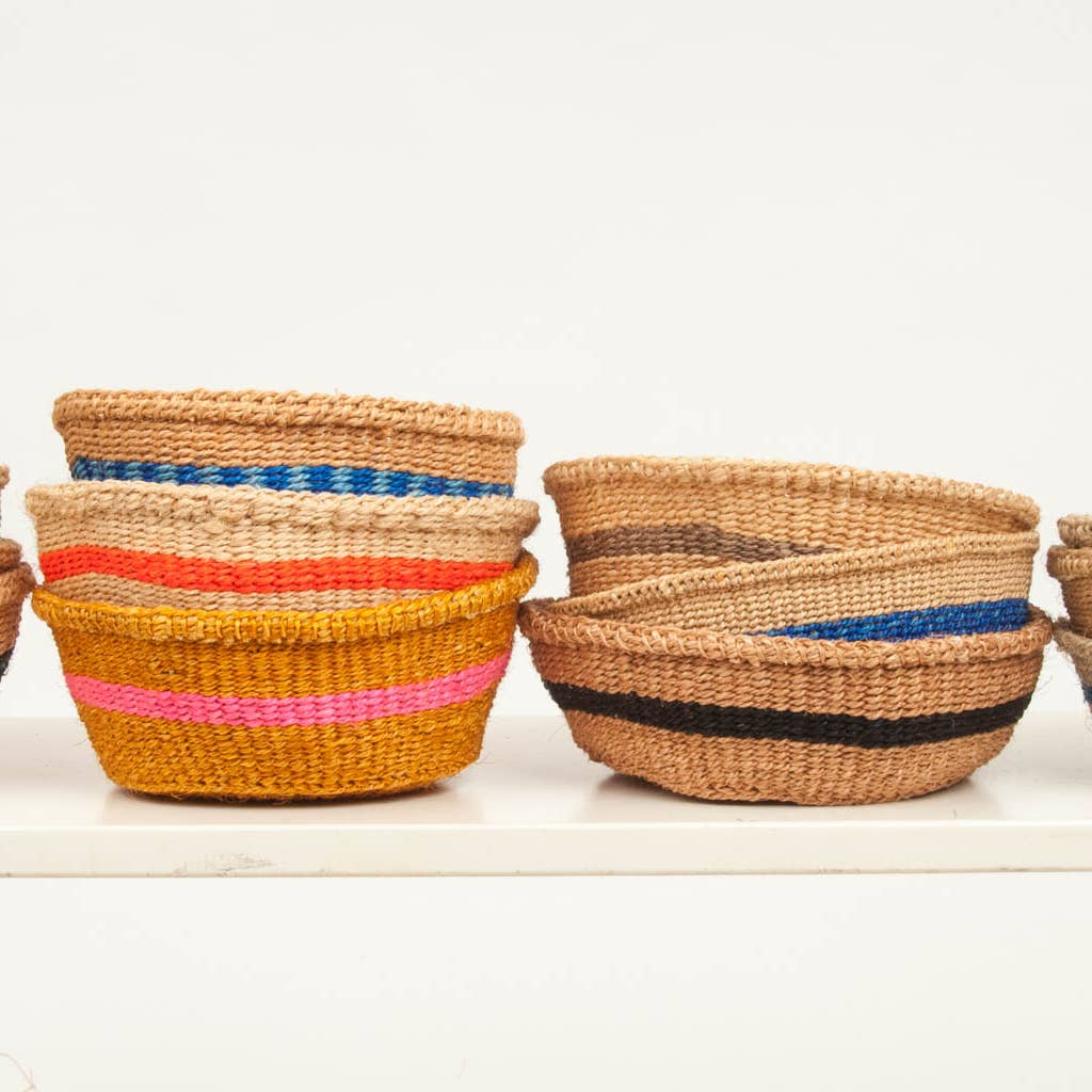 MKATE assorted bread baskets - supplier examples only; colours and patterns vary; one basket supplied