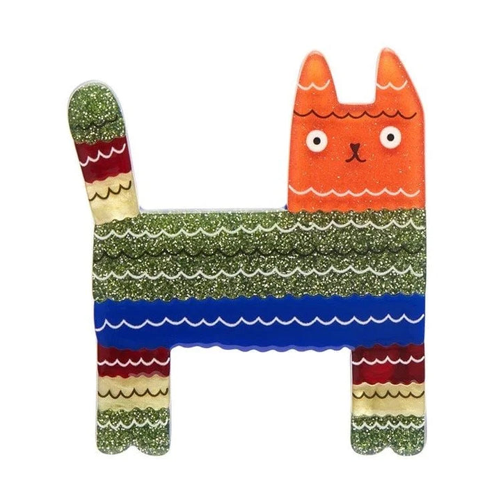 ERSTWILDER | BROOCHES | Piñata Cat Brooch