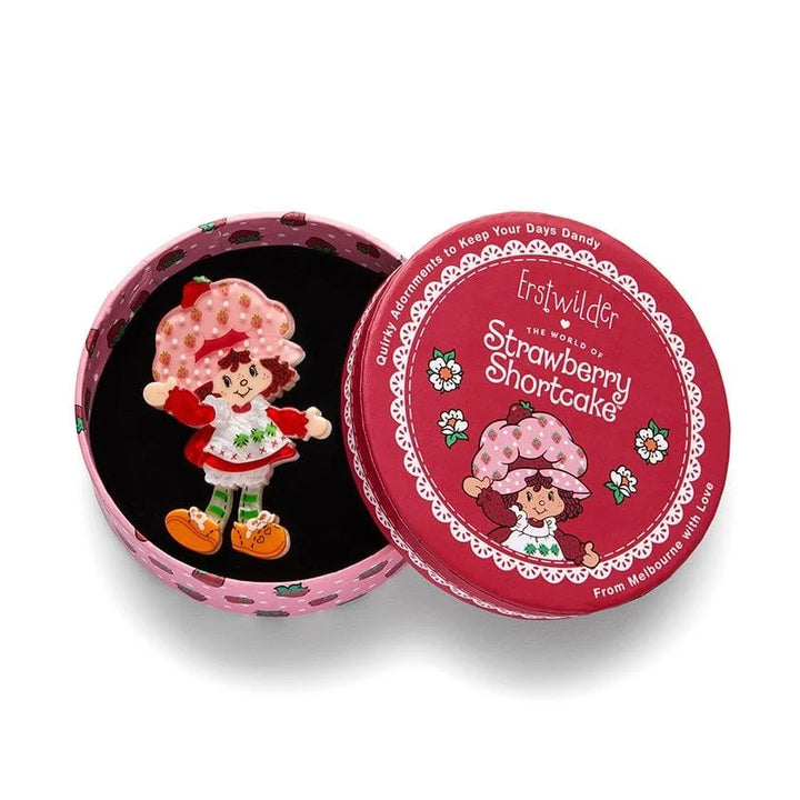 ERSTWILDER | BROOCH | Strawberry Shortcake Brooch