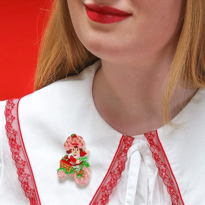ERSTWILDER | BROOCH | Strawberry Adventures Await Brooch