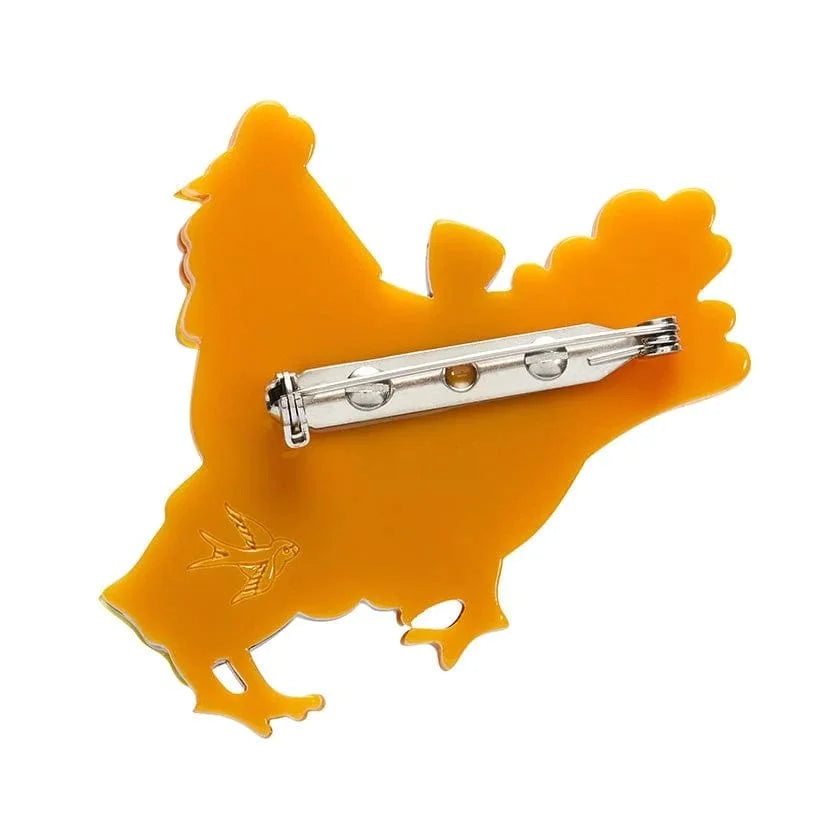 ERSTWILDER | BROOCH | Mother Hen Knows Best Brooch
