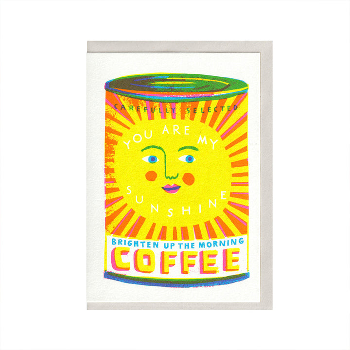 You Are My Sunshine A6 Card by The Printed Peanut — product view