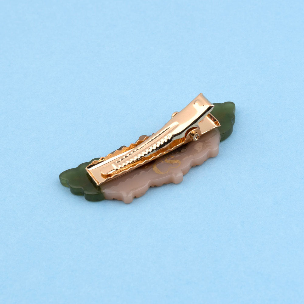 Acorn Barrette by Coucou Suzette — detail or styling view