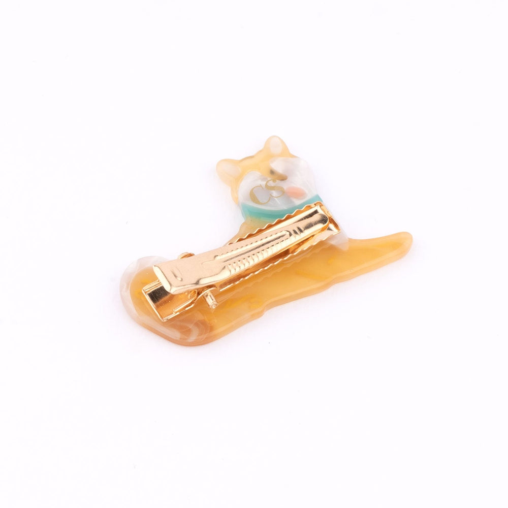 Shiba Barrette by Coucou Suzette — detail or styling view