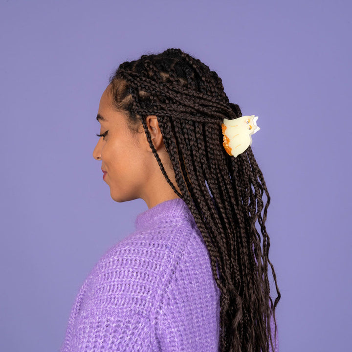 Ghost Cat Hair Claw by Coucou Suzette — detail or styling view