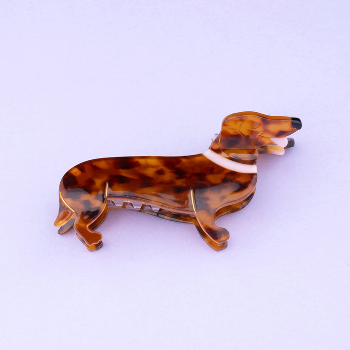 Dachshund Hair Claw by Coucou Suzette — product view