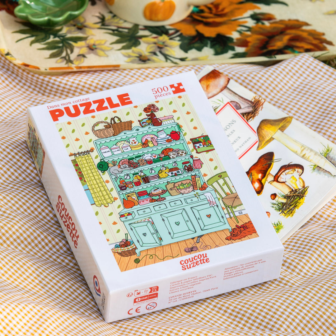 In My Cottage 500-Piece Puzzle by Coucou Suzette — product view
