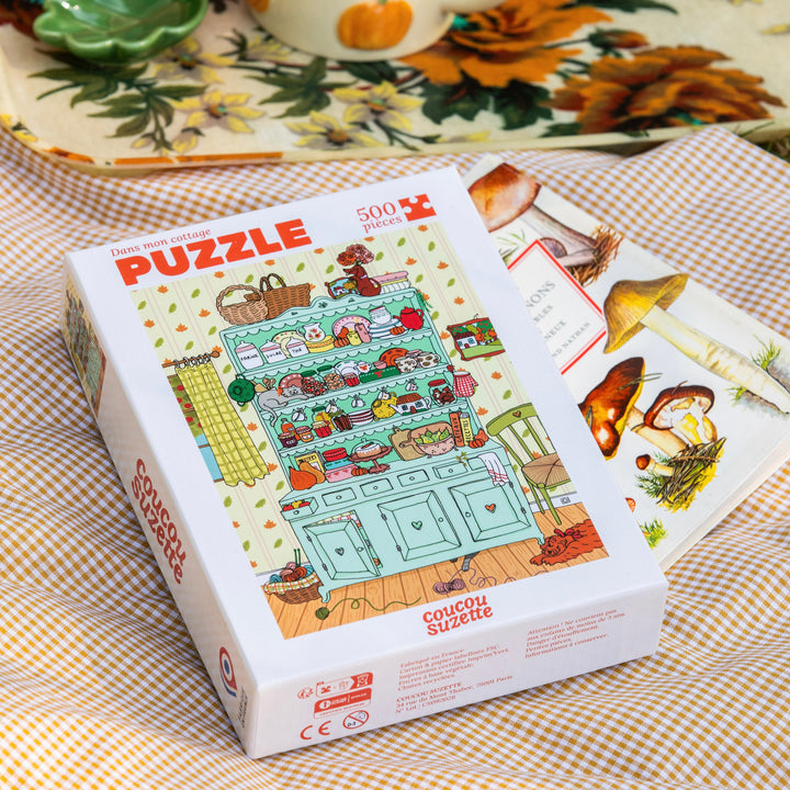 In My Cottage 500-Piece Puzzle by Coucou Suzette — product view