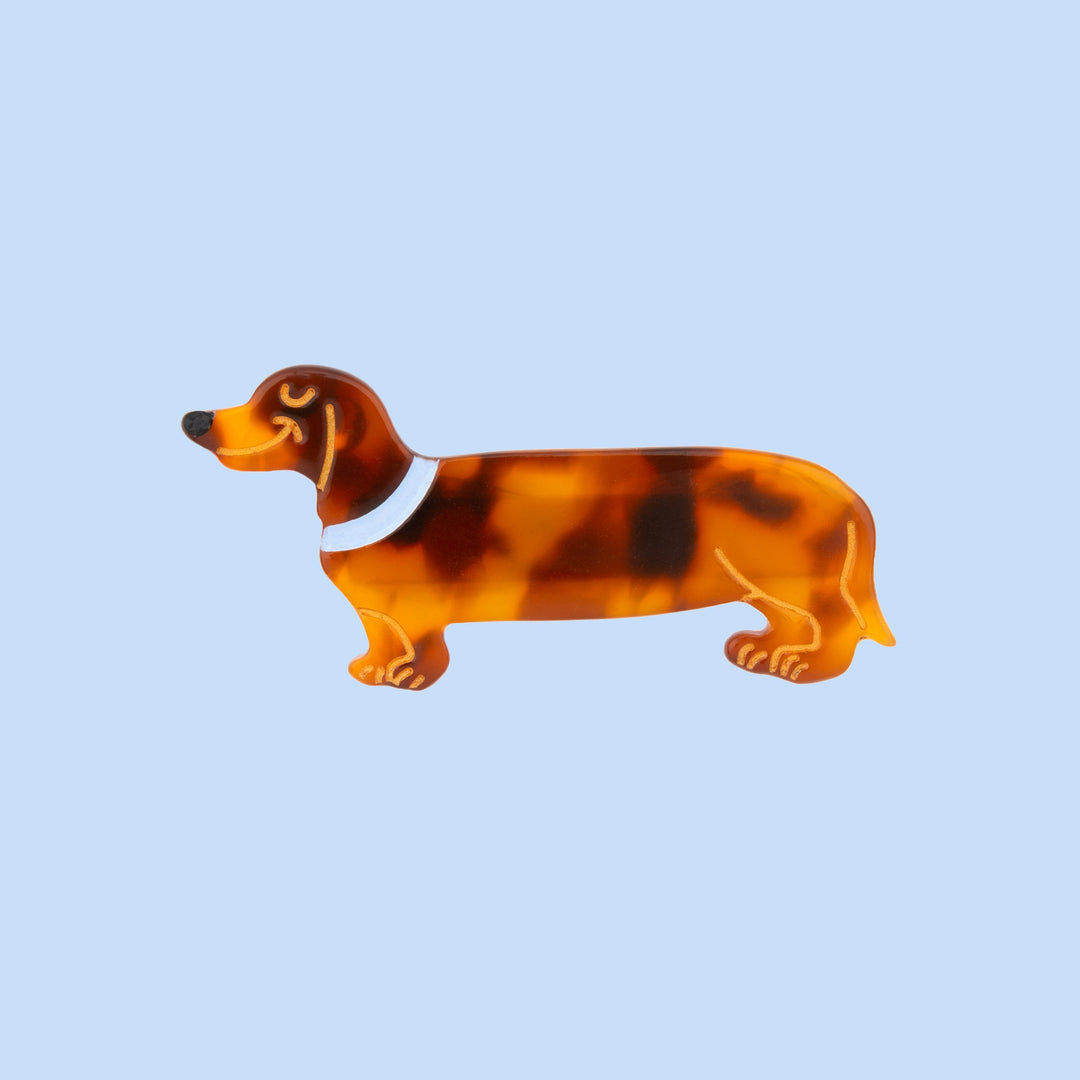 Dachshund Barrette by Coucou Suzette — product view