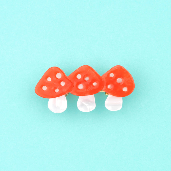 Mushroom Barrette by Coucou Suzette — product view
