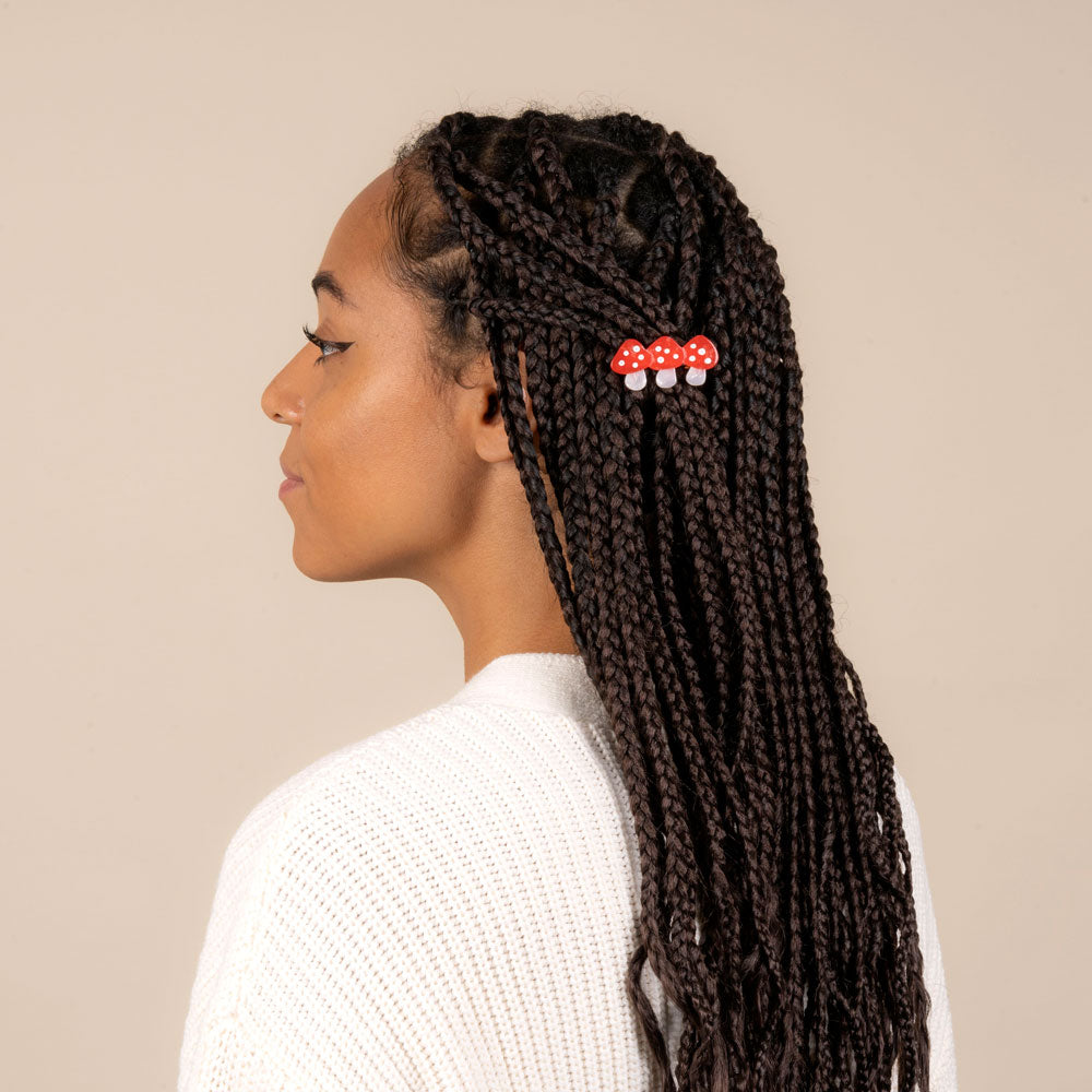 Mushroom Barrette by Coucou Suzette — detail or styling view
