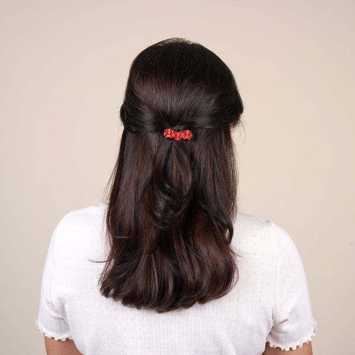 Ladybird Barrette by Coucou Suzette — detail or styling view