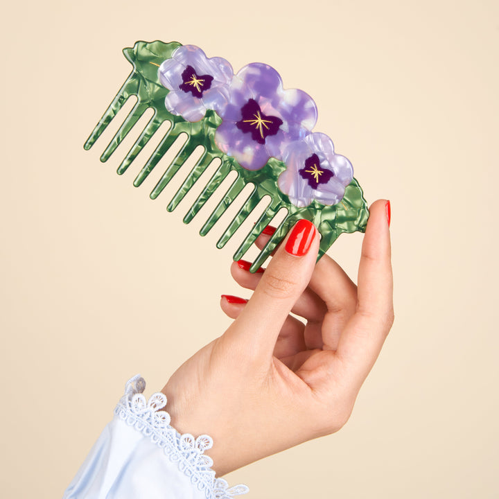 Pansy Comb by Coucou Suzette — detail or styling view