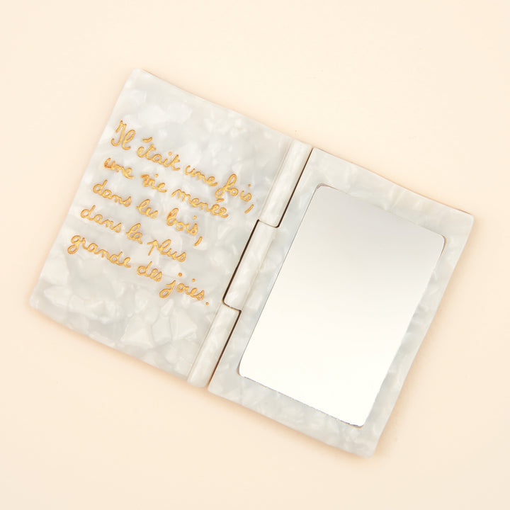 Book Pocket Mirror by Coucou Suzette — detail or styling view