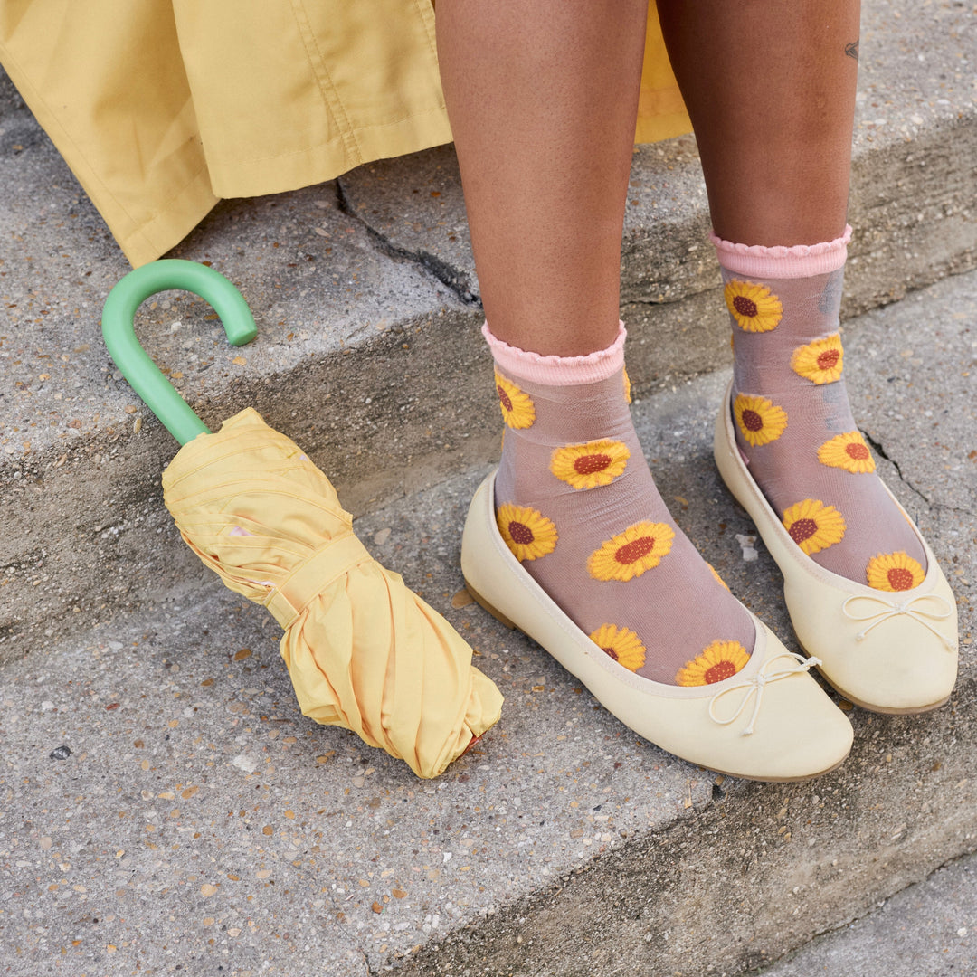Sunflower Umbrella by Coucou Suzette — detail or styling view
