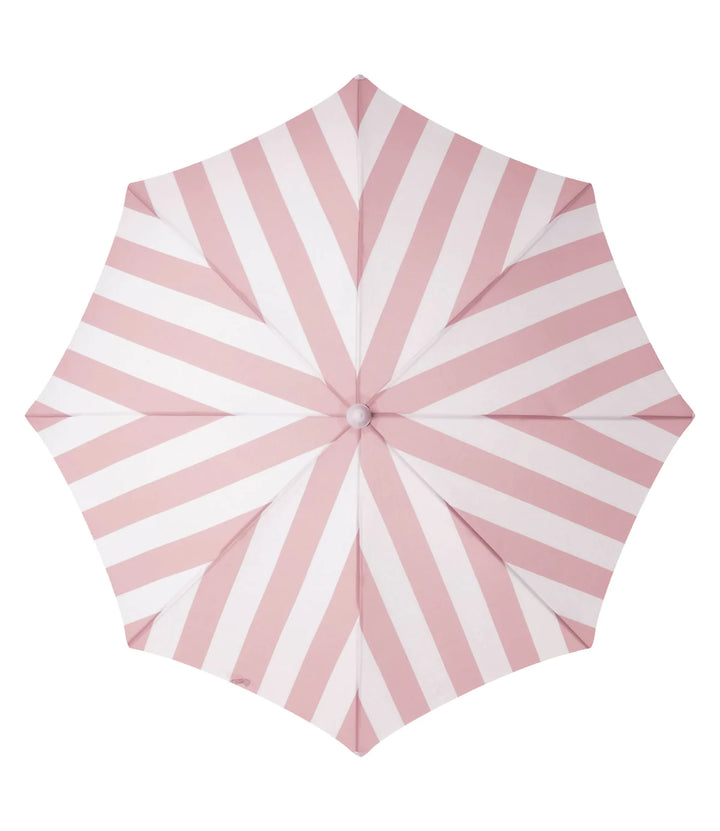BUSINESS &amp; PLEASURE CO | BERLENGAS BEACH UMBRELLA |  PINK STRIPE