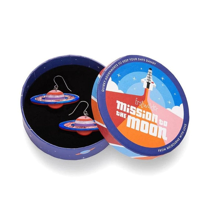 ERSTWILDER | EARRINGS | Mission To The Moon Drop Earrings