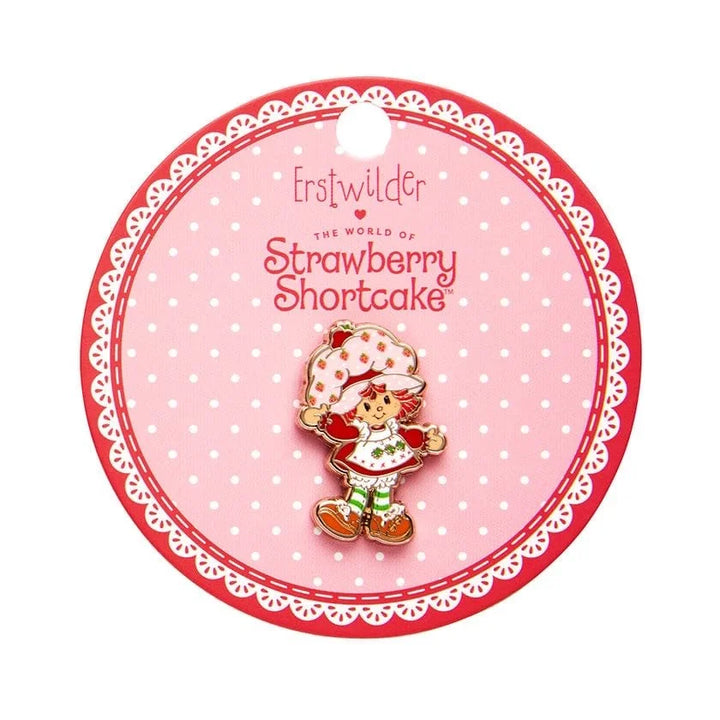 ERSTWILDER | ENAMEL PIN | Strawberry Shortcake Enamel Pin