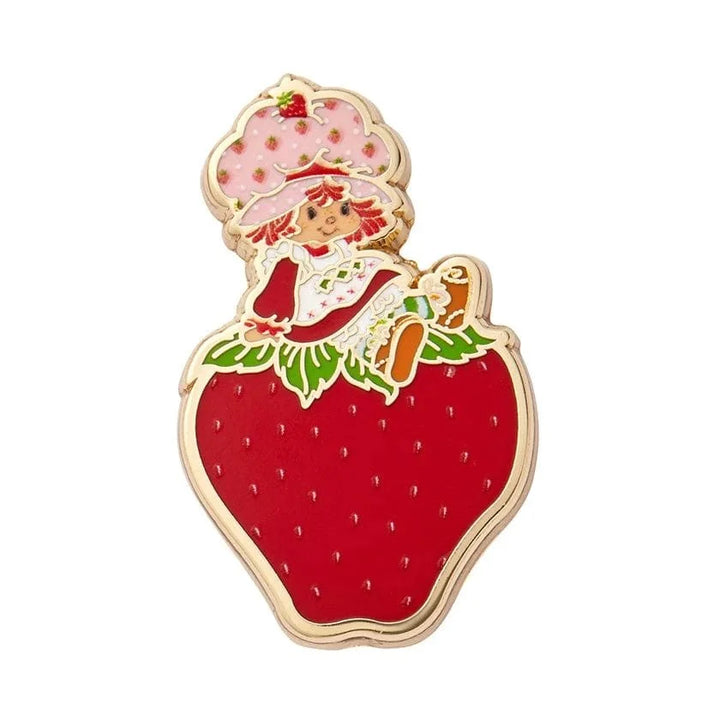 ERSTWILDER | 琺瑯別針 | 草莓上的琺瑯別針