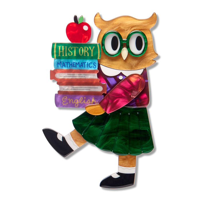 Erstwilder | Professor Hootsworth Brooch