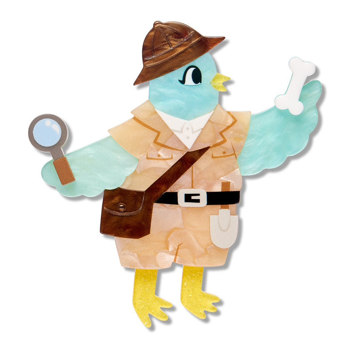 Erstwilder Dr. Fossil Brooch - official product image