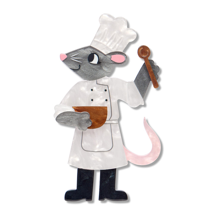 Erstwilder Chez Raton Brooch - official product image