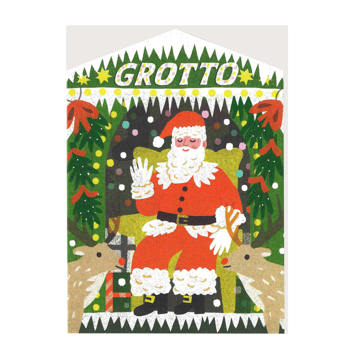 Christmas Grotto Shaped Card by The Printed Peanut — product view
