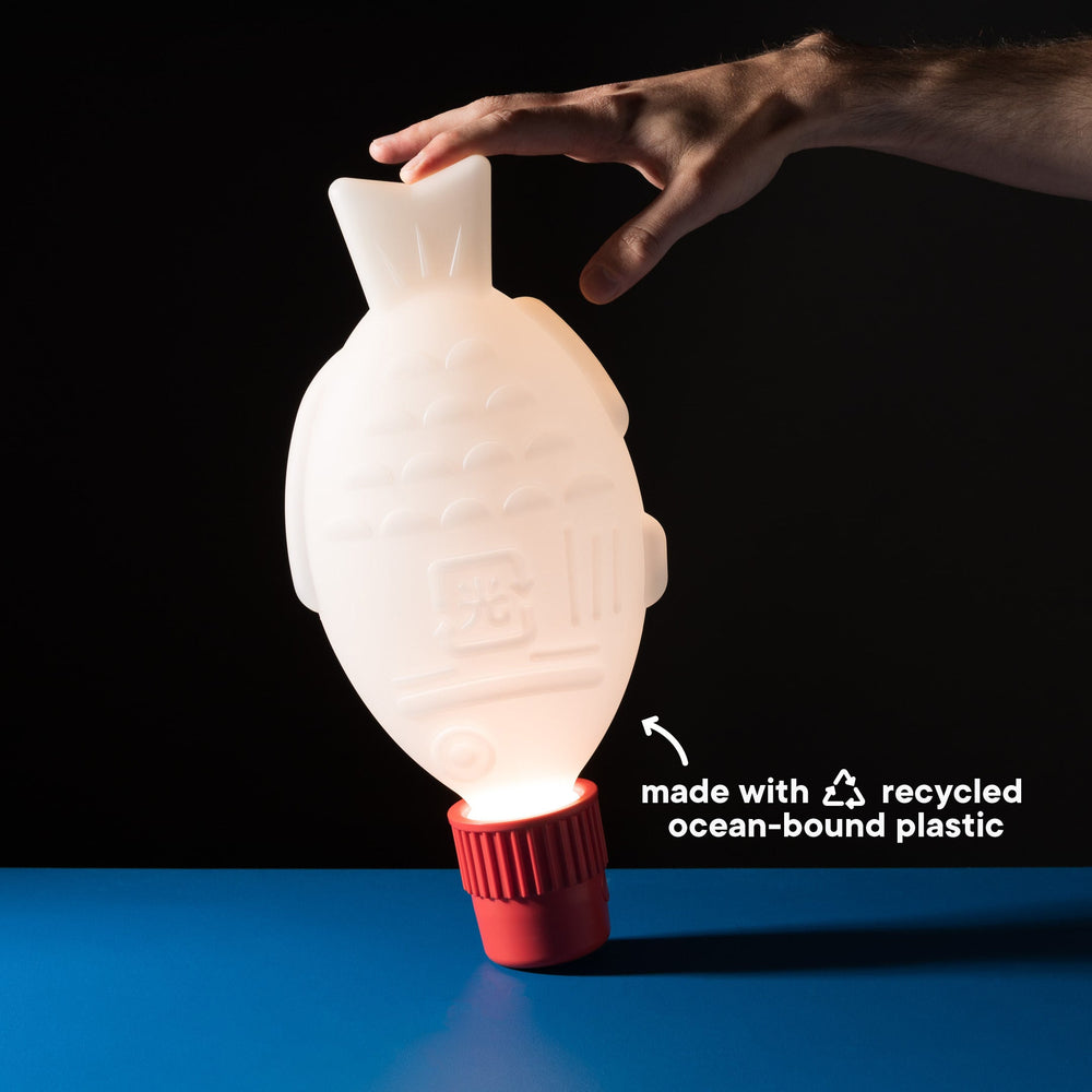 Heliograf Light Soy Portable illuminated fish lamp with touch control